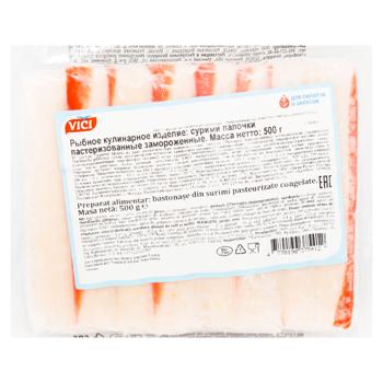 Bastonase de surimi Vici congelate 500g - cumpărați, prețuri pentru BONUS - foto 3