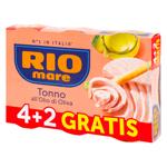 Ton Rio Mare in ulei de masline 4+2 80g