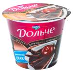 Десерт Dolce творожный с вишней/шоколадом 3,4 % 180г
