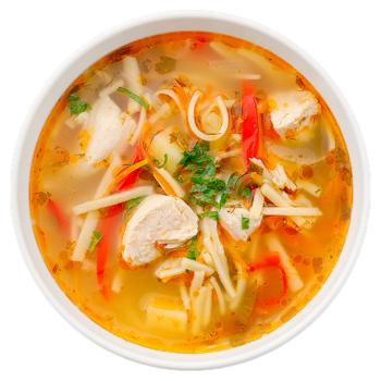 Суп Gustory с домашней лапшой 400г - купить, цены на BONUS - фото 2