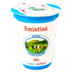 Smantana Milk Mark 15% 350g