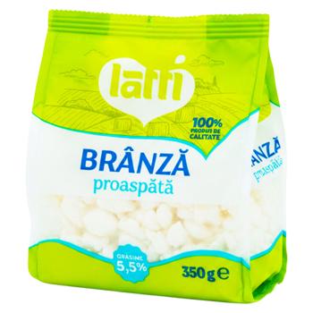 Brânza proaspătă Latti 5.5% 350g - cumpărați, prețuri pentru BONUS - foto 2
