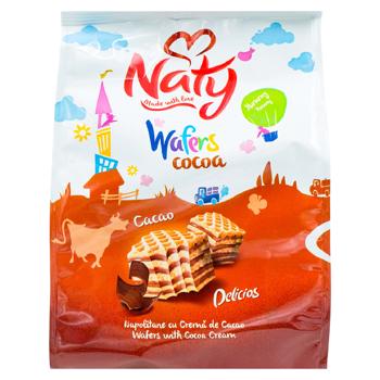 Napolitane NATY Crema de cacao 140g - cumpărați, prețuri pentru BONUS - foto 1