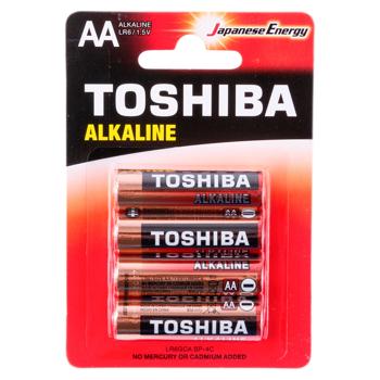 Baterie LR6 Toshiba alkaline Red bl.4 - cumpărați, prețuri pentru BONUS - foto 1