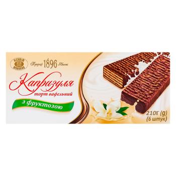 Tort din napolitane Kaprizulea fructoza 210g BSH - cumpărați, prețuri pentru BONUS - foto 1