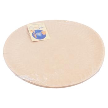 Тарелки картон 25см 10шт - купить, цены на BONUS - фото 2