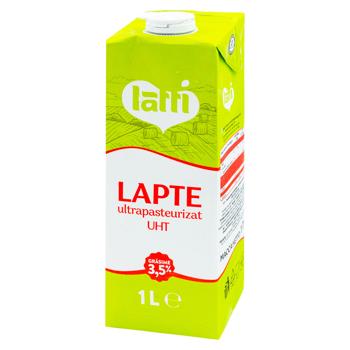 Lapte Latti ultrapasterizat 3.5% 1l - cumpărați, prețuri pentru BONUS - foto 1