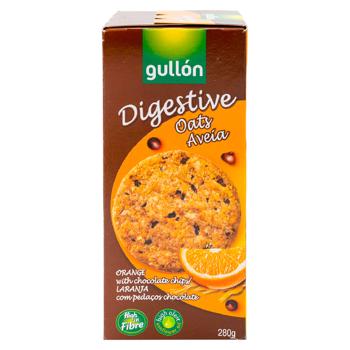 Biscuiti Gullon Digestive Avena Naranja Chips Choco 280g - cumpărați, prețuri pentru BONUS - foto 2