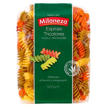 Paste fainoase Milaneza Tricolore Fusilli 500g - cumpărați, prețuri pentru BONUS - foto 1