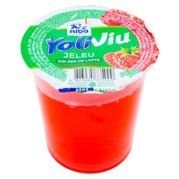 Желе из сыворотки Yoli Viu малина 130г - купить, цены на BONUS - фото 1