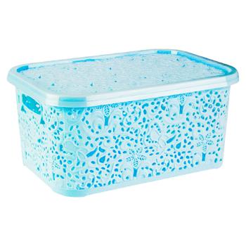 Корзина с крышкой Lacy ABK-120 10л - купить, цены на BONUS - фото 1