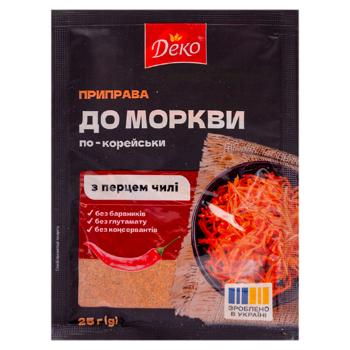 Condimente pentru morcov Deko coreean 25g - cumpărați, prețuri pentru BONUS - foto 1