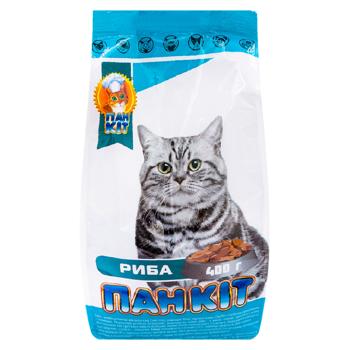 Hrana uscata Pan Kit cu peste pentru pisici 400g - cumpărați, prețuri pentru BONUS - foto 1