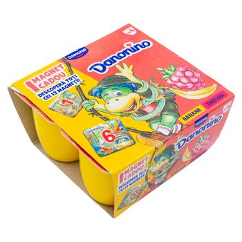 Iaurt Danonino Banane zmeura 50g*4buc - cumpărați, prețuri pentru BONUS - foto 2