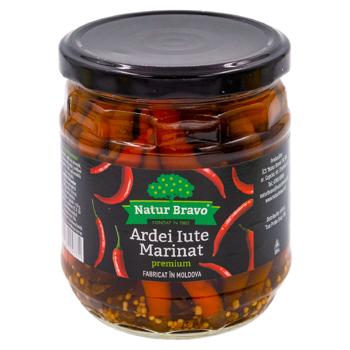 Ardei iute Natur Bravo marinate 430ml - cumpărați, prețuri pentru BONUS - foto 1