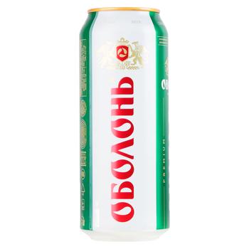 Пиво Оболонь светлое 0,5л - купить, цены на BONUS - фото 1