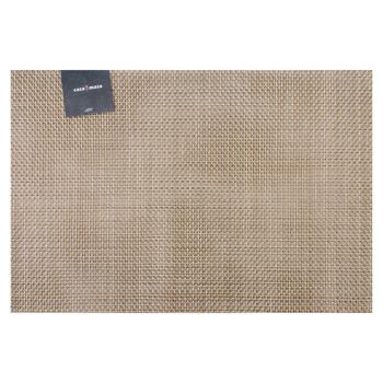 Suport farfurie SAVANA 45x30 cm bej - купить, цены на BONUS - фото 1