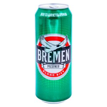 Bere Bremen Pilsener 4.8% 500ml - cumpărați, prețuri pentru BONUS - foto 1