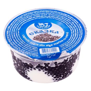 Икра чёрная Европром Сказка со сливочным кремом 200г - купить, цены на BONUS - фото 1