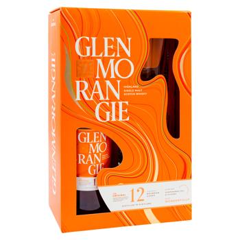 Виски Glenmorangie Original 12лет 40% 0,7л + 2 бокала - купить, цены на BONUS - фото 4