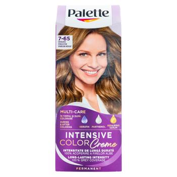 Краска для волос Palette ICC 7-65 Золотистый среднерусый - купить, цены на BONUS - фото 2