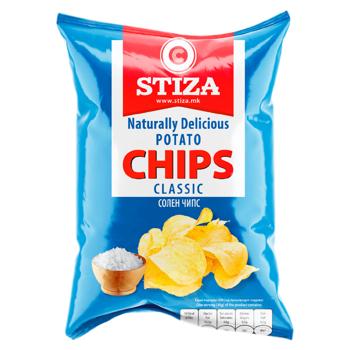 Чипсы Stiza Classic с солью 150г - купить, цены на BONUS - фото 1