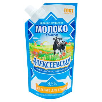 Сгущенное молоко Алексеевское 8.5% 270г - купить, цены на BONUS - фото 1