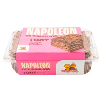 Prajitura Napoleon cu ciocolata 500g - cumpărați, prețuri pentru BONUS - foto 2