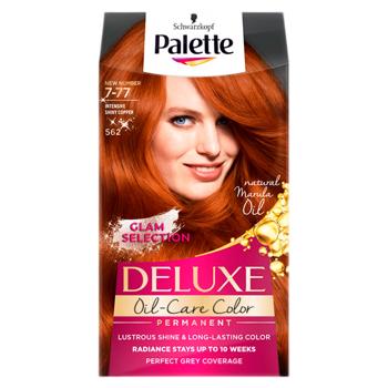 Краска для волос Palette Deluxe 7-77 Intensive Shiny Copper - купить, цены на BONUS - фото 1