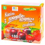 Кисель Золотое Зерно лесные ягоды/яблоко 180г