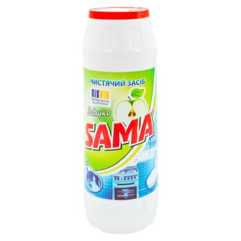 Чистящее средство Sama Яблоко Порошок 500г - купить, цены на BONUS - фото 1