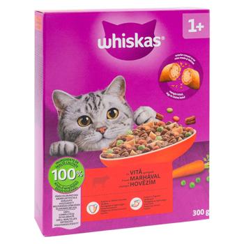 Корм сухой Whiskas с говядиной для кошек 300г - купить, цены на METRO - фото 3