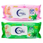 Servetele umede Clean Time pentru copii 120buc