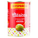 Olive La Espanola Clasicas cu hamsii 300g