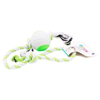 Jucarie pentru caini Dogs Fringhie cu minge 52*12cm - cumpărați, prețuri pentru BONUS - foto 3