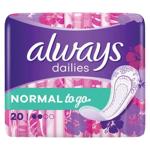 Absorbante zilnice Always Dailies Normal To Go 20buc