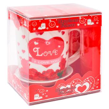 Cana Love cu lingura si capac 370ml - cumpărați, prețuri pentru BONUS - foto 2