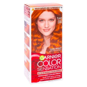 Vopsea pentru par Garnier Color Sensation 7.40 Blond inchis aramiu - cumpărați, prețuri pentru BONUS - foto 3