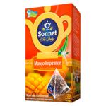 Ceai negru Sonnet Mango in piramide 1.5g*20buc