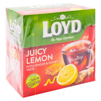 Ceai din plante/fructe Loyd Lemon/ghimbir/miere in plicuri 2g*20buc - cumpărați, prețuri pentru BONUS - foto 3