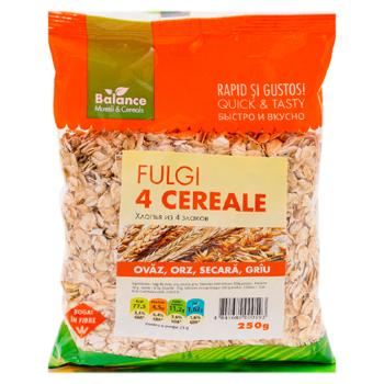 Fulgi Balance 4 cereale 250g - cumpărați, prețuri pentru BONUS - foto 1