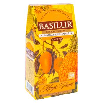 Ceai negru Basilur Mango&Pineapple 100g - cumpărați, prețuri pentru BONUS - foto 3