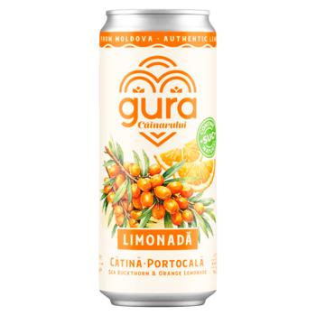 Limonada Gura Catina-Portocala 330ml doza - cumpărați, prețuri pentru BONUS - foto 1