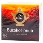 Ceai negru Sonnet Visocogornii in plicuri 2g*100buc