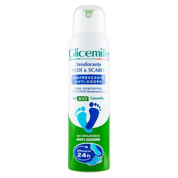 Spray deodorant Glicemille p/u picioare/incaltaminte 150ml - cumpărați, prețuri pentru BONUS - foto 1