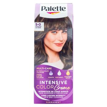 Краска для волос Palette ICC 5-0 Светло-коричневый - купить, цены на BONUS - фото 2