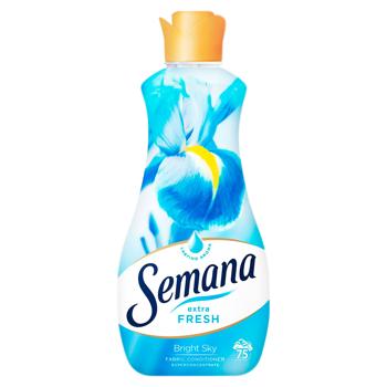 Кондиционер для белья Semana Extra Fresh Bright Sky 1,5л - купить, цены на BONUS - фото 1