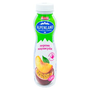 Iaurt Alpenland piersica/maracuia 1.2% 290g - cumpărați, prețuri pentru BONUS - foto 1