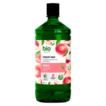 Sapun lichid Bio Naturell Piersic rezerv 946ml - cumpărați, prețuri pentru BONUS - foto 1