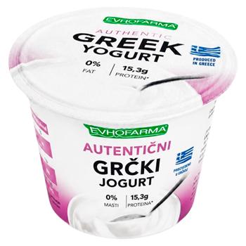Iaurt grecesc Evrofarma 0% 150g - cumpărați, prețuri pentru BONUS - foto 2